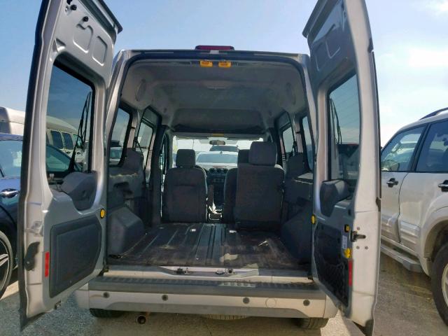 NM0KS9CN1BT058390 - 2011 FORD TRANSIT CO SILVER photo 9