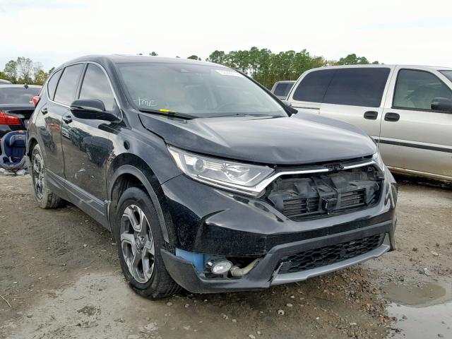 5J6RW1H81HL006593 - 2017 HONDA CR-V EXL BLACK photo 1