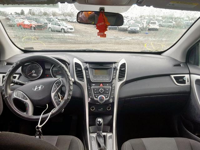 KMHD35LH4FU242584 - 2015 HYUNDAI ELANTRA GT BLACK photo 9