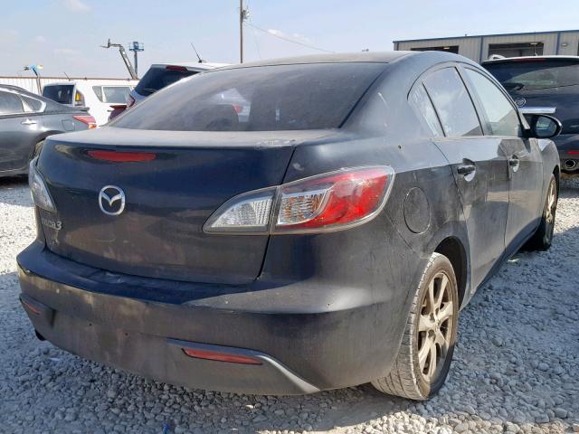 JM1BL1SF3A1140224 - 2010 MAZDA 3 I BLACK photo 4