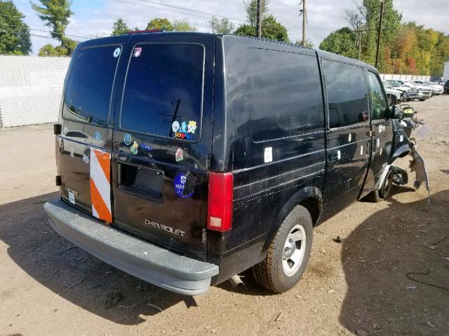 1GCDM19W81B110156 - 2001 CHEVROLET ASTRO BLACK photo 4