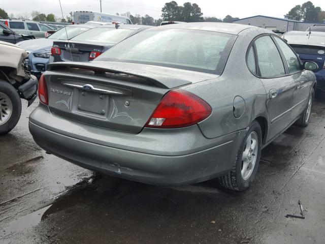 1FAFP55S83A121358 - 2003 FORD TAURUS SES GREEN photo 4