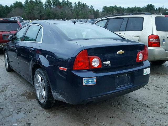 1G1ZB5E10BF296601 - 2011 CHEVROLET MALIBU LS 蓝色 照片 3