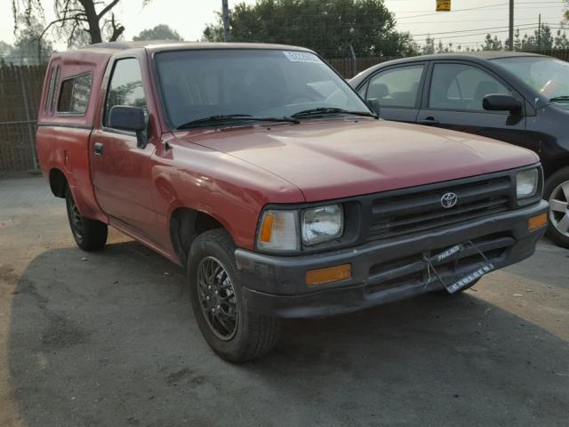 JT4RN81A0N0102713 - 1992 TOYOTA PICKUP 1/2 RED photo 1