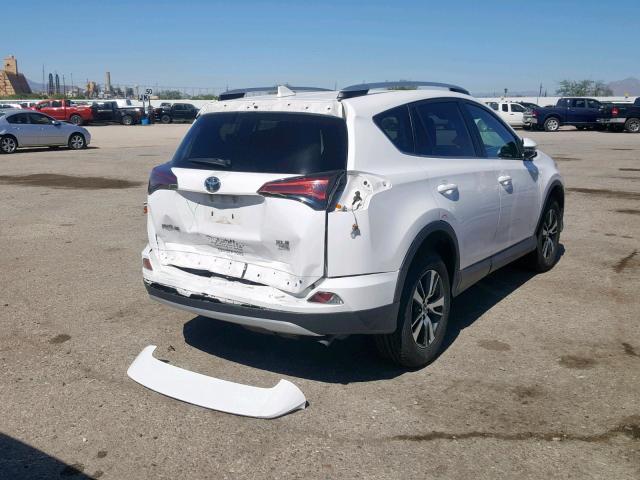 2T3RFREV2GW524187 - 2016 TOYOTA RAV4 XLE WHITE photo 4