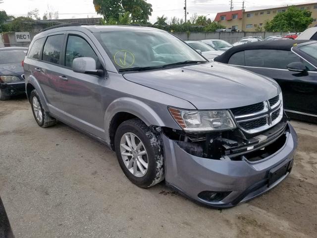 3C4PDDBG2FT660377 - 2015 DODGE JOURNEY SILVER photo 1