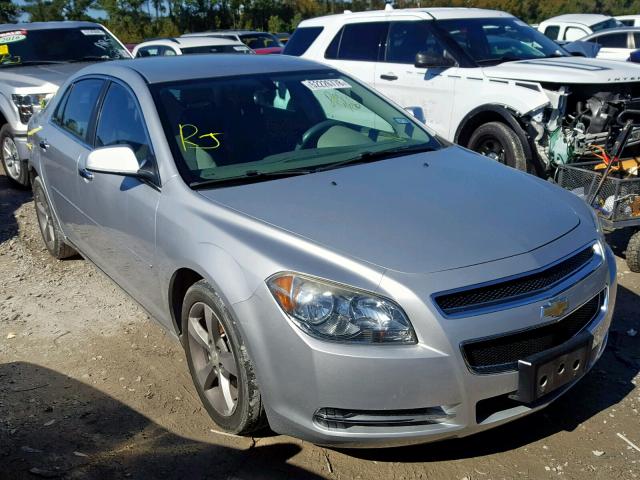 1G1ZC5EU8CF138533 - 2012 CHEVROLET MALIBU 1LT ვერცხლისფერი ფოტო 1