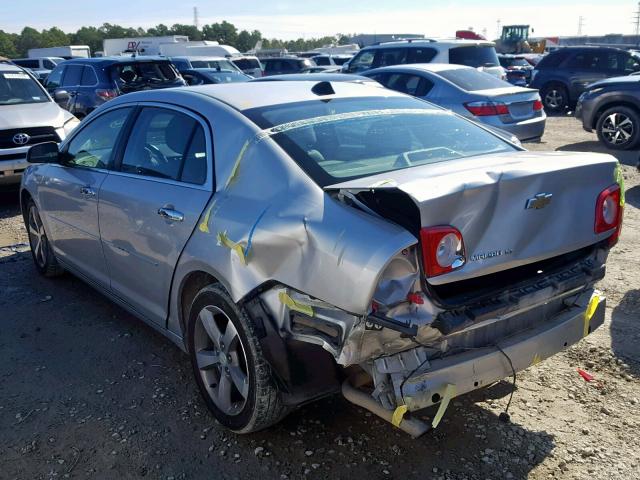 1G1ZC5EU8CF138533 - 2012 CHEVROLET MALIBU 1LT ვერცხლისფერი ფოტო 3