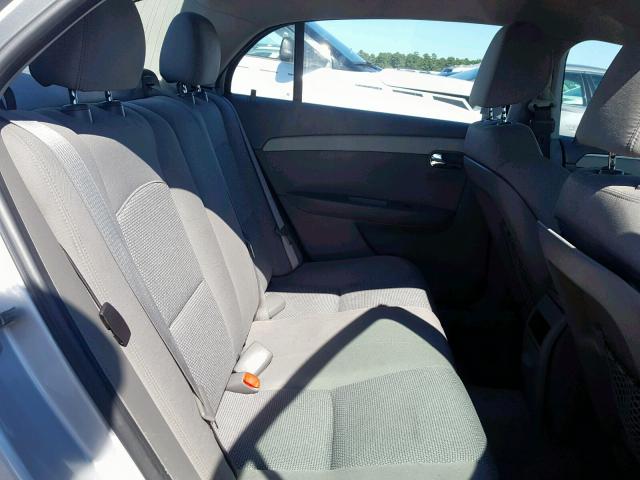 1G1ZC5EU8CF138533 - 2012 CHEVROLET MALIBU 1LT ვერცხლისფერი ფოტო 6