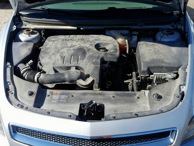 1G1ZC5EU8CF138533 - 2012 CHEVROLET MALIBU 1LT ვერცხლისფერი ფოტო 7