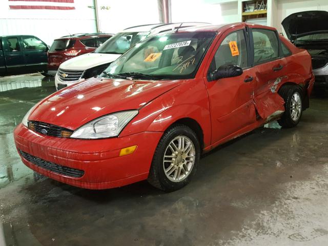 1FAFP3839YW422997 - 2000 FORD FOCUS ZTS RED photo 2