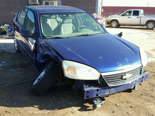1G1ZS58F77F140148 - 2007 CHEVROLET MALIBU LS ლურჯი ფოტო 1