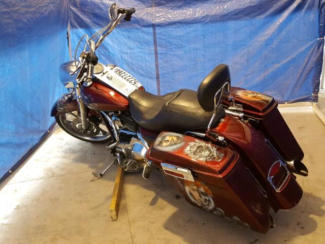 1HD1FRW165Y634542 - 2005 HARLEY-DAVIDSON FLHRCI BURGUNDY photo 3