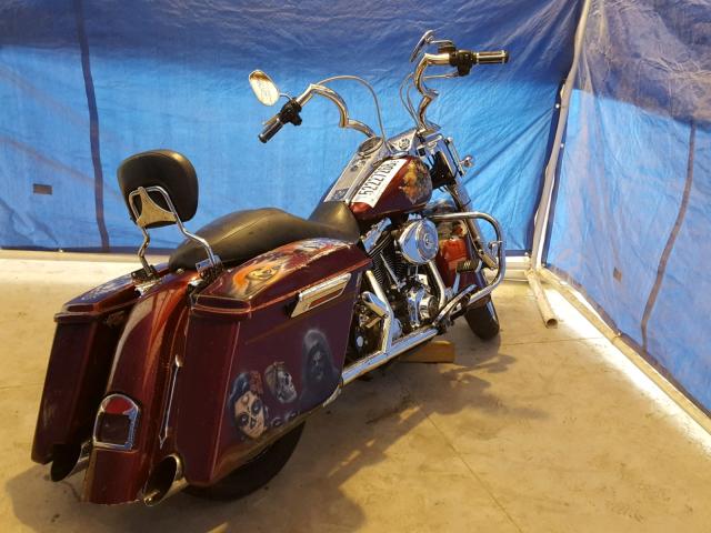 1HD1FRW165Y634542 - 2005 HARLEY-DAVIDSON FLHRCI BURGUNDY photo 4