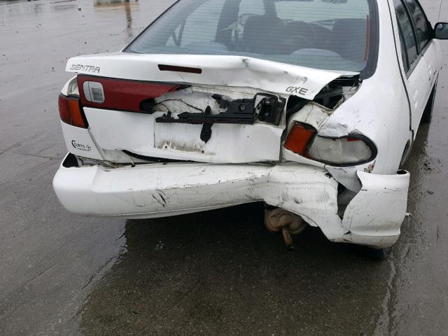 1N4AB41D6XC704354 - 1999 NISSAN SENTRA BAS WHITE photo 9