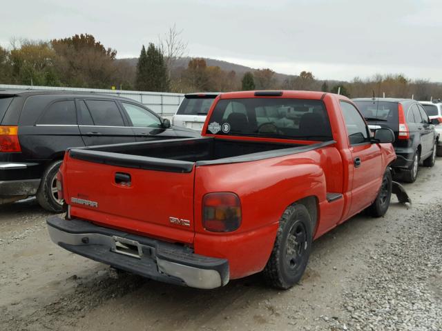 1GTEC14X83Z301979 - 2003 GMC NEW SIERRA RED photo 4