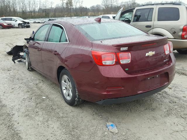 1G11C5SA7GF124801 - 2016 CHEVROLET MALIBU LIM MAROON photo 3