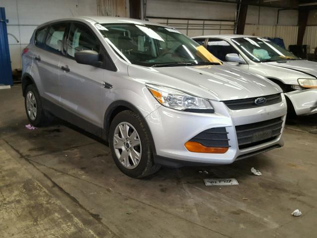 1FMCU0F71EUA05189 - 2014 FORD ESCAPE S SILVER photo 1