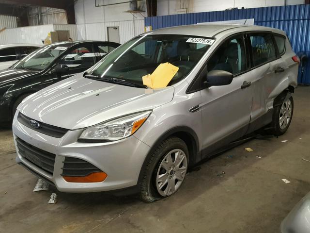 1FMCU0F71EUA05189 - 2014 FORD ESCAPE S SILVER photo 2