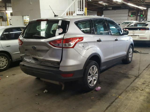 1FMCU0F71EUA05189 - 2014 FORD ESCAPE S SILVER photo 4