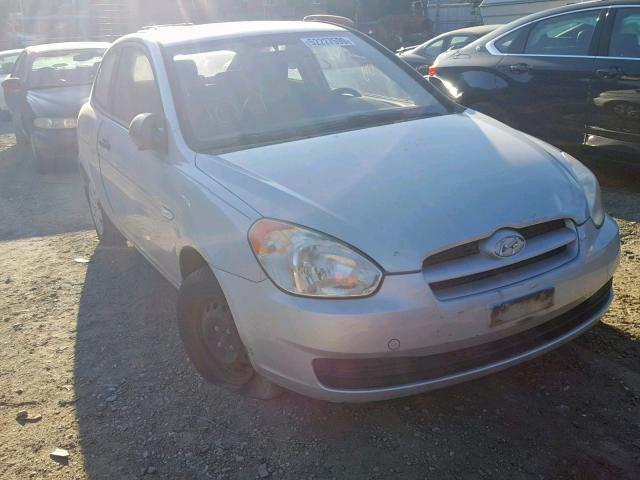 KMHCM36C08U060395 - 2008 HYUNDAI ACCENT GS SILVER photo 1