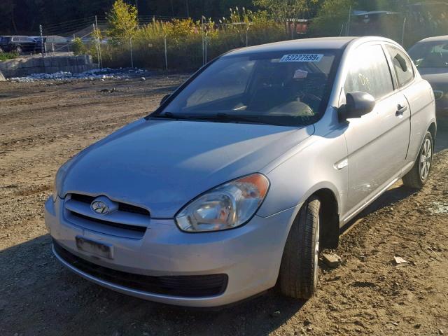 KMHCM36C08U060395 - 2008 HYUNDAI ACCENT GS SILVER photo 2