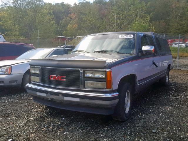 1GTEC19K0PE562825 - 1993 GMC SIERRA C15 GRAY photo 2