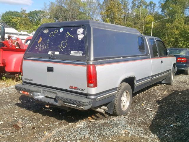 1GTEC19K0PE562825 - 1993 GMC SIERRA C15 GRAY photo 4