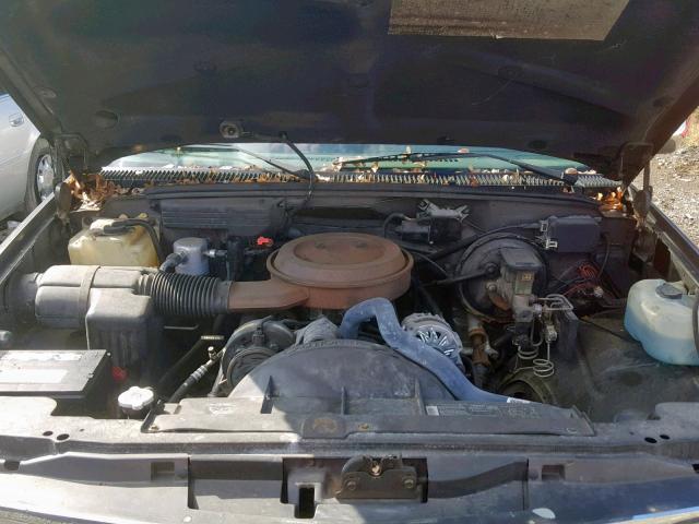 1GTEC19K0PE562825 - 1993 GMC SIERRA C15 GRAY photo 7