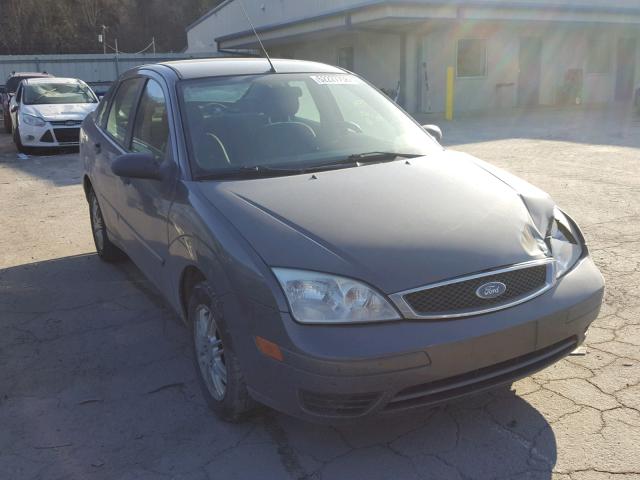 1FAFP34N07W293683 - 2007 FORD FOCUS ZX4 GRAY photo 1