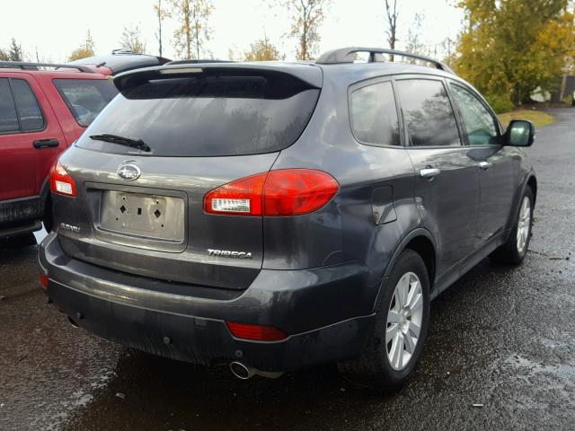 4S4WX92D484413663 - 2008 SUBARU TRIBECA LI GRAY photo 4