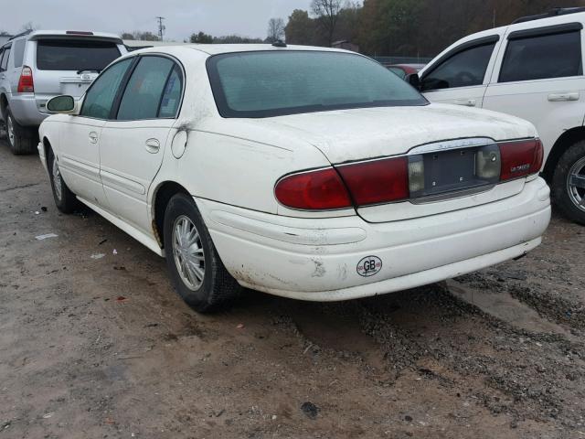 1G4HP52KX4U105634 - 2004 BUICK LESABRE CU WHITE photo 3