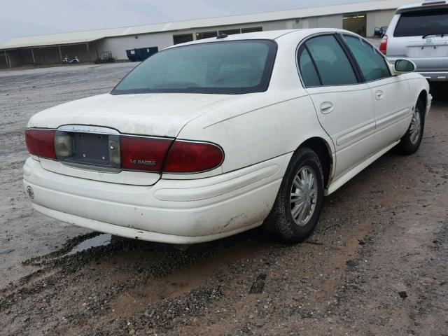 1G4HP52KX4U105634 - 2004 BUICK LESABRE CU WHITE photo 4