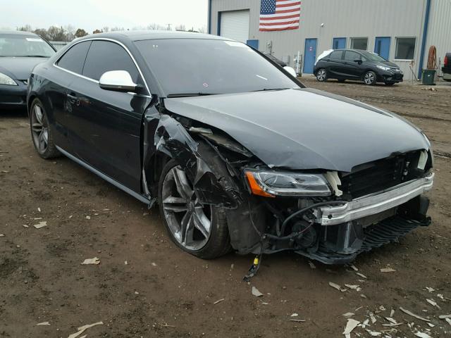 WAURV78T38A040561 - 2008 AUDI S5 QUATTRO BLACK photo 1