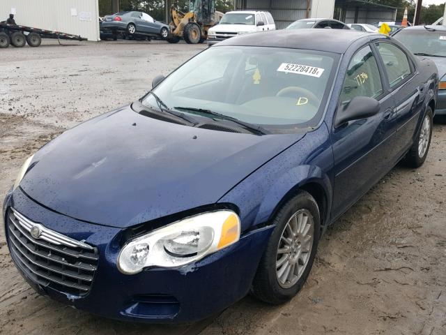 1C3EL56R26N283372 - 2006 CHRYSLER SEBRING TO BLUE photo 2