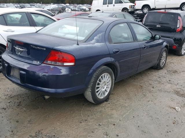 1C3EL56R26N283372 - 2006 CHRYSLER SEBRING TO BLUE photo 4