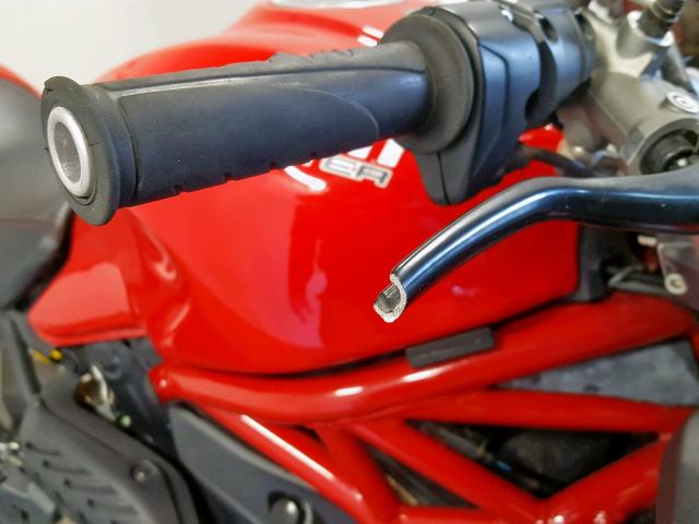 ZDM1RBSVXEB001350 - 2014 DUCATI MONSTER 12 RED photo 15