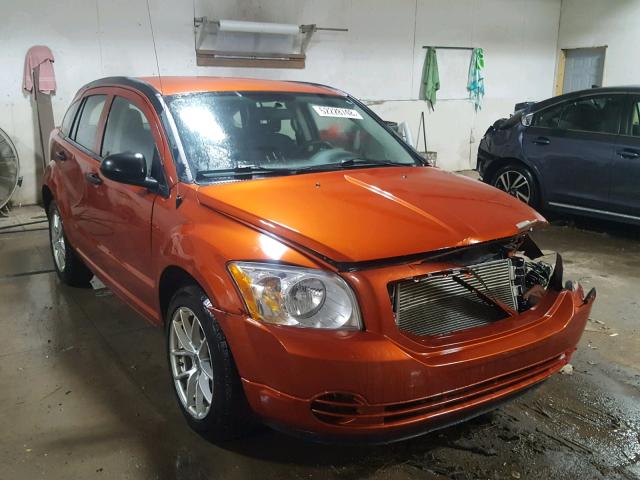 1B3HB48B78D641131 - 2008 DODGE CALIBER SX ORANGE photo 1