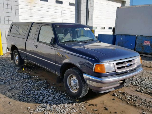 1FTCR14U5SPA77432 - 1995 FORD RANGER SUP BLUE photo 1