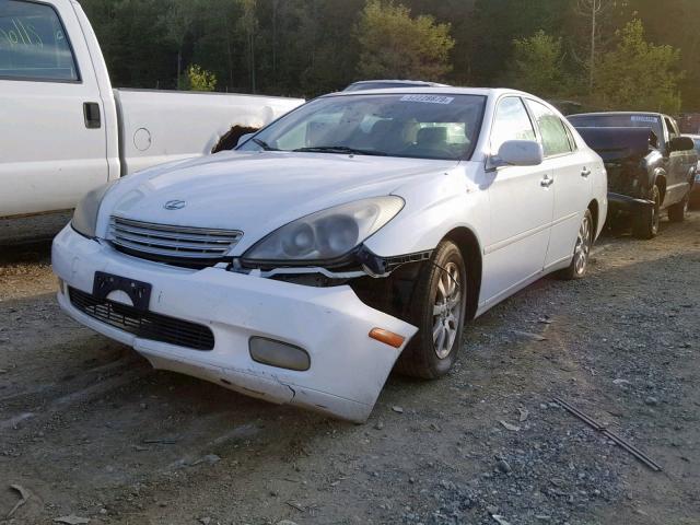 JTHBF30G635038098 - 2003 LEXUS ES 300 WHITE photo 2