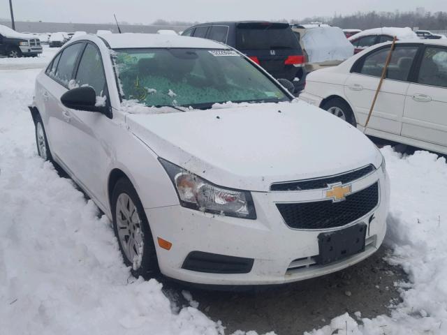 1G1PA5SG8E7346890 - 2014 CHEVROLET CRUZE LS WHITE photo 1