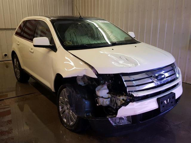 2FMDK49C78BA74392 - 2008 FORD EDGE LIMIT WHITE photo 1