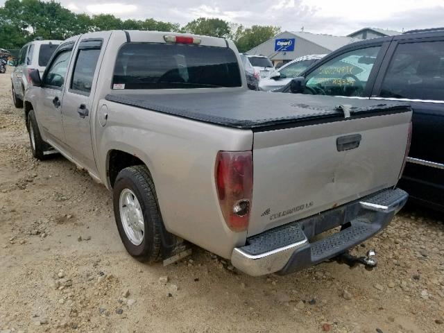 1GCCS136758109058 - 2005 CHEVROLET COLORADO TAN photo 3