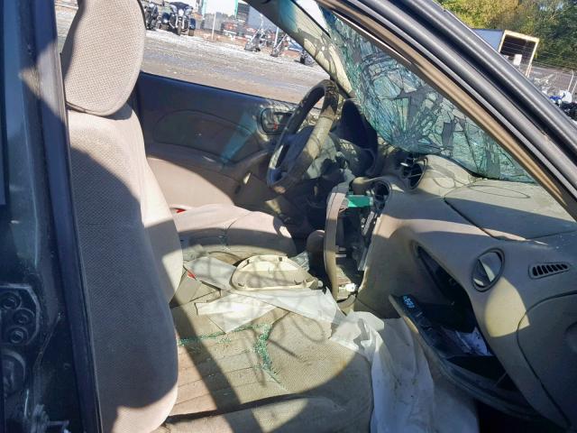 1G2NF52EXYM786165 - 2000 PONTIAC GRAND AM S GREEN photo 5