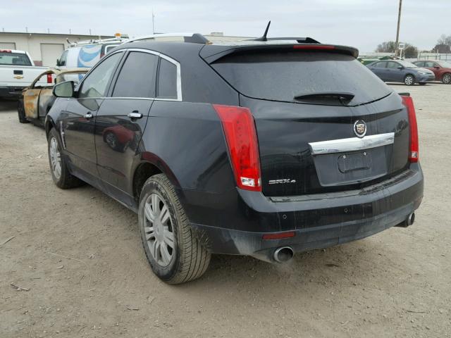 3GYFNDEY8AS580443 - 2010 CADILLAC SRX LUXURY BLACK photo 3