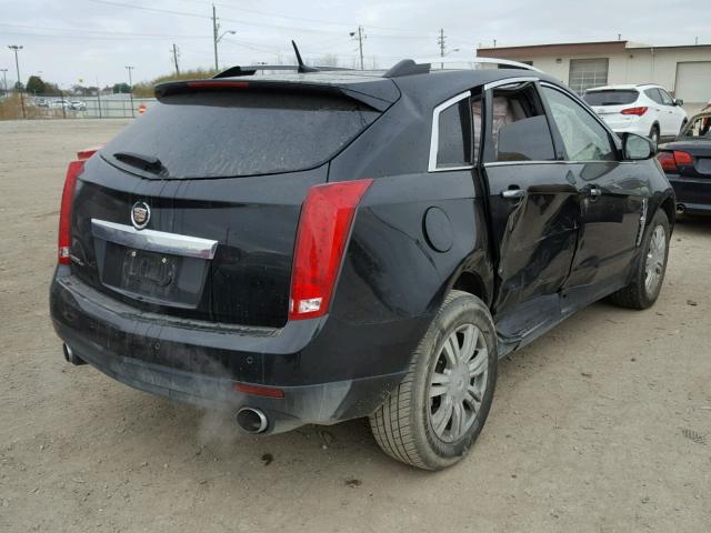 3GYFNDEY8AS580443 - 2010 CADILLAC SRX LUXURY BLACK photo 4