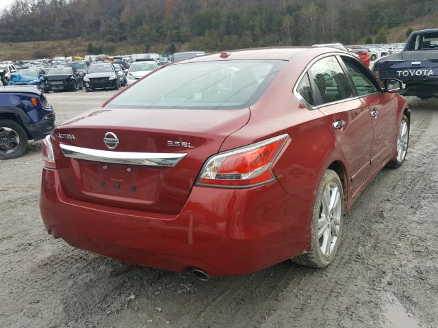 1N4BL3AP6FC143058 - 2015 NISSAN ALTIMA 3.5 RED photo 4