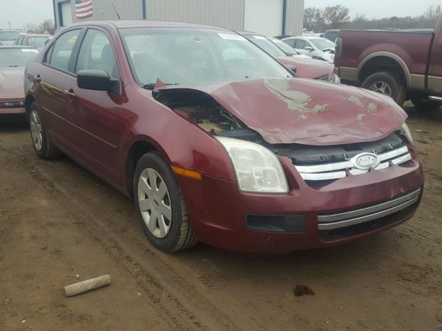 3FAHP06Z57R194593 - 2007 FORD FUSION S BURGUNDY photo 1