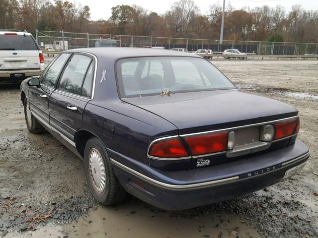 1G4HP52K4XH444239 - 1999 BUICK LESABRE CU BLUE photo 3