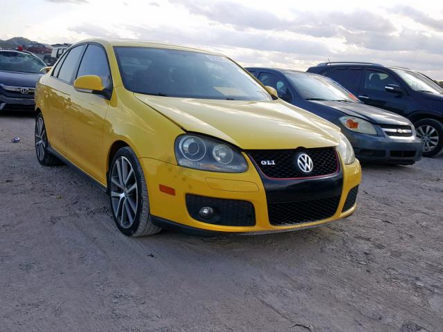 3VWWJ71K17M159260 - 2007 VOLKSWAGEN JETTA GLI YELLOW photo 1